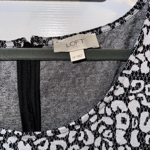 Loft leopard print dress - Picture 2 of 2